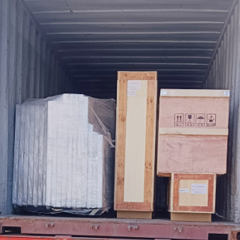 RF enclosure ready for shipment